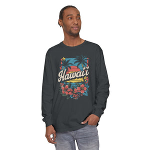 Hawaii Comfort Colors Unisex Long Sleeve T-Shirt