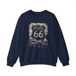 Route 66 USA Gildan Unisex Crewneck Sweatshirt