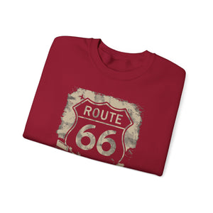 Route 66 USA Gildan Unisex Crewneck Sweatshirt