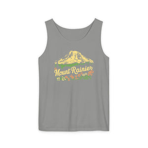 Mount Rainier Washington Comfort Colors Tank Top