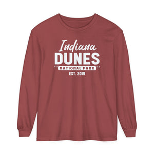 Indiana Dunes National Park Indiana Comfort Colors Unisex Long Sleeve T-Shirt