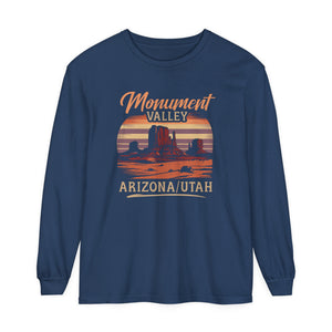 Monument Valley Arizona Utah Comfort Colors Unisex Long Sleeve T-Shirt
