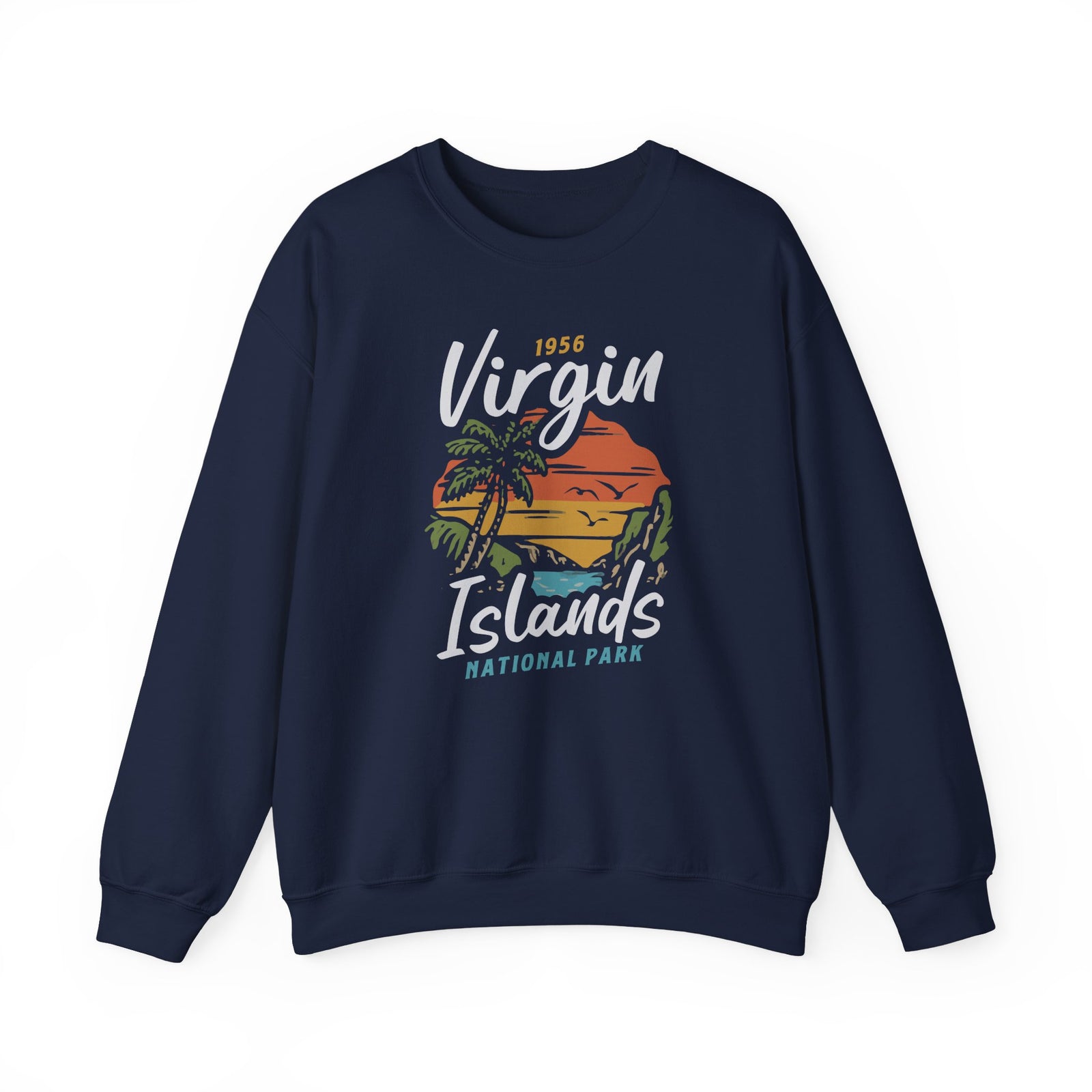 Virgin Islands National Park Gildan Unisex Crewneck Sweatshirt