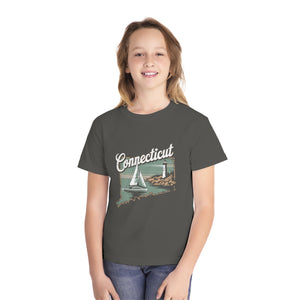 Connecticut Comfort Colors Youth Kids T-Shirt