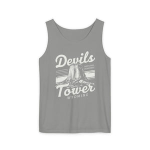 Devils Tower Wyoming Comfort Colors Tank Top