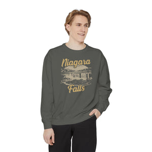 Niagara Falls New York Ontario Comfort Colors Unisex Sweatshirt