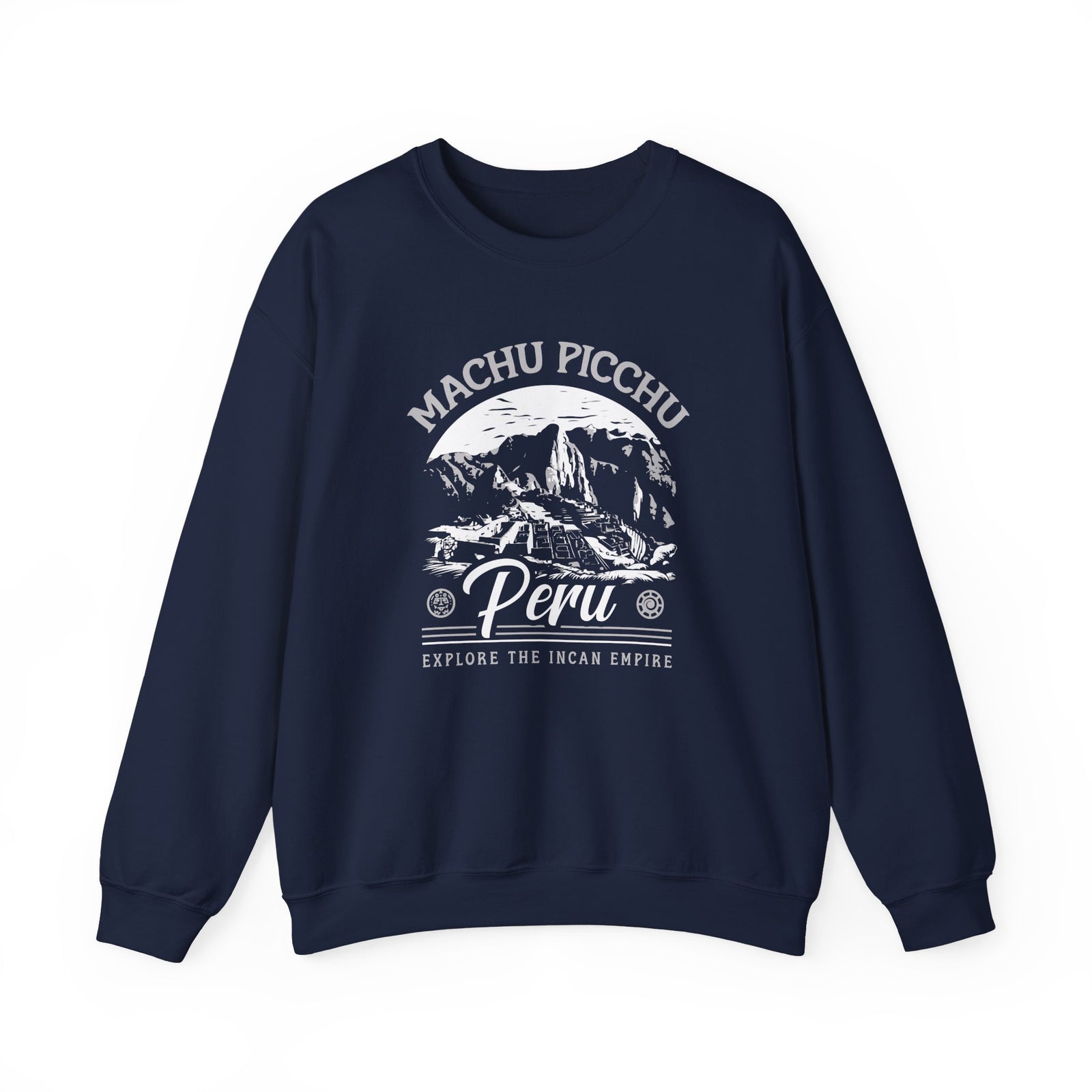 Machu Picchu Peru Gildan Unisex Crewneck Sweatshirt