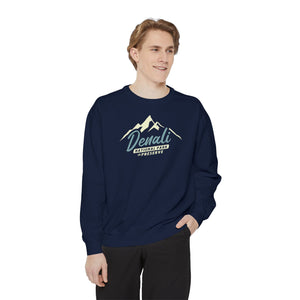 Denali National Park Alaska Comfort Colors Unisex Sweatshirt