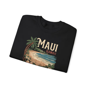 Maui Hawaii Gildan Unisex Crewneck Sweatshirt