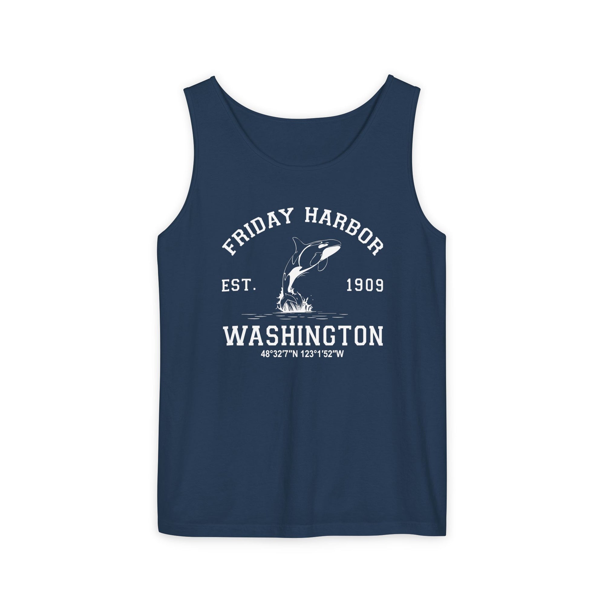 Friday Harbor Washington Comfort Colors Tank Top