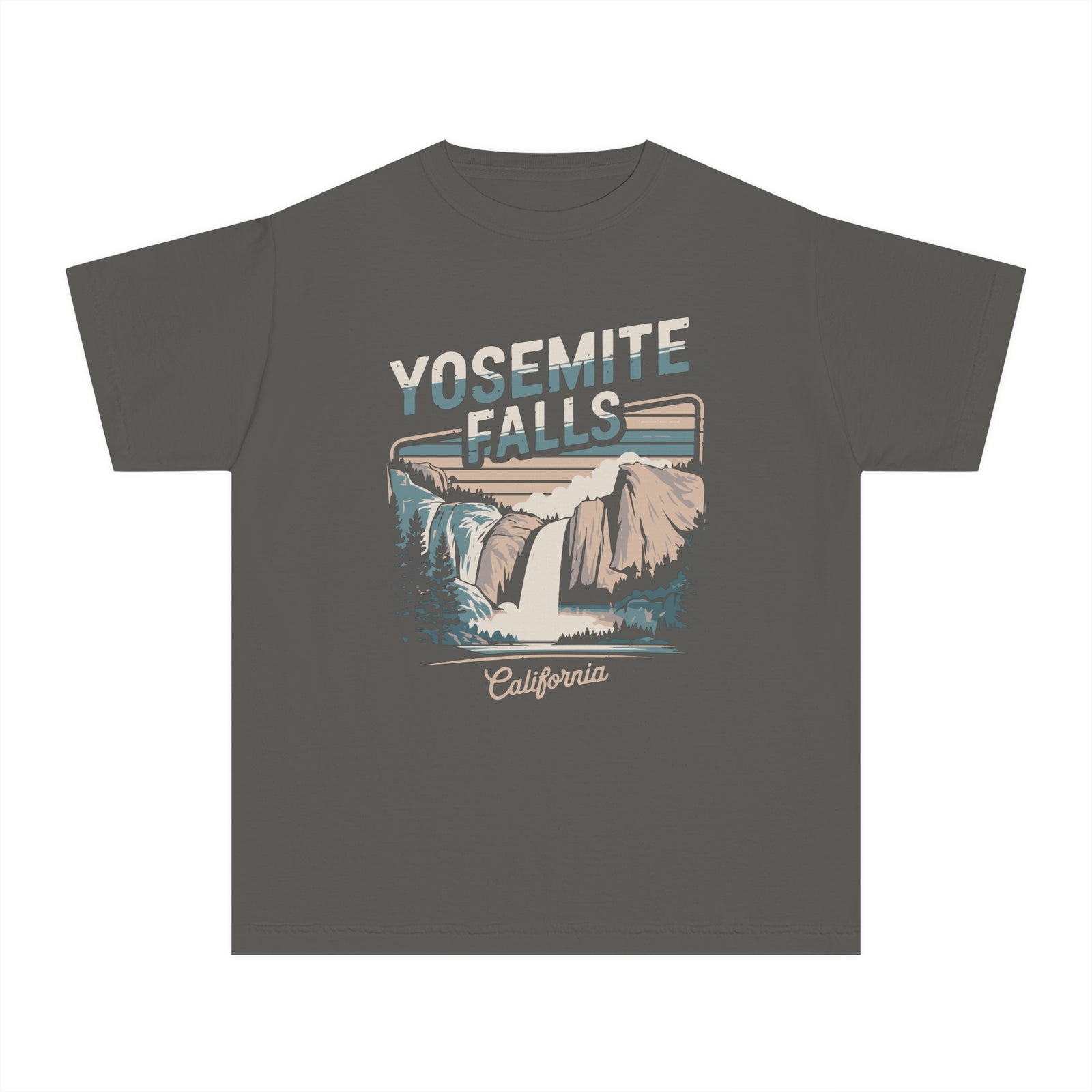 Yosemite Falls Yosemite National Park California Comfort Colors Youth Kids T-Shirt