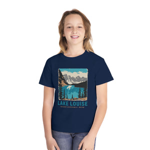 Lake Louise Banff National Park Alberta Comfort Colors Youth Kids T-Shirt