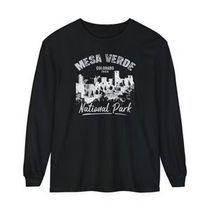Mesa Verde National Park Colorado Comfort Colors Unisex Long Sleeve T-Shirt