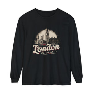 London United Kingdom Comfort Colors Unisex Long Sleeve T-Shirt
