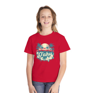 Oahu Hawaii Comfort Colors Youth Kids T-Shirt