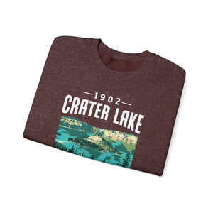Crater Lake National Park Oregon Gildan Unisex Crewneck Sweatshirt
