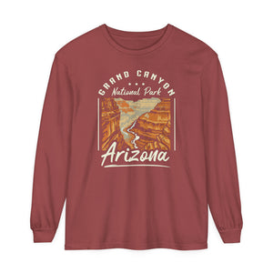Grand Canyon National Park Arizona Comfort Colors Unisex Long Sleeve T-Shirt