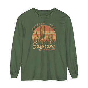 Saguaro National Park Arizona Comfort Colors Unisex Long Sleeve T-Shirt