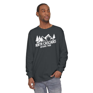 North Cascades National Park Washington Comfort Colors Unisex Long Sleeve T-Shirt