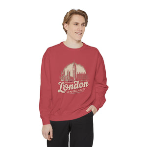 London United Kingdom Comfort Colors Unisex Sweatshirt