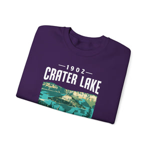Crater Lake National Park Oregon Gildan Unisex Crewneck Sweatshirt