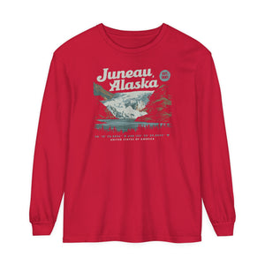 Juneau Alaska Comfort Colors Unisex Long Sleeve T-Shirt