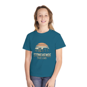 Stonehenge England Comfort Colors Youth Kids T-Shirt