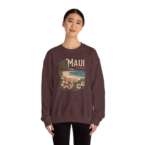 Maui Hawaii Gildan Unisex Crewneck Sweatshirt