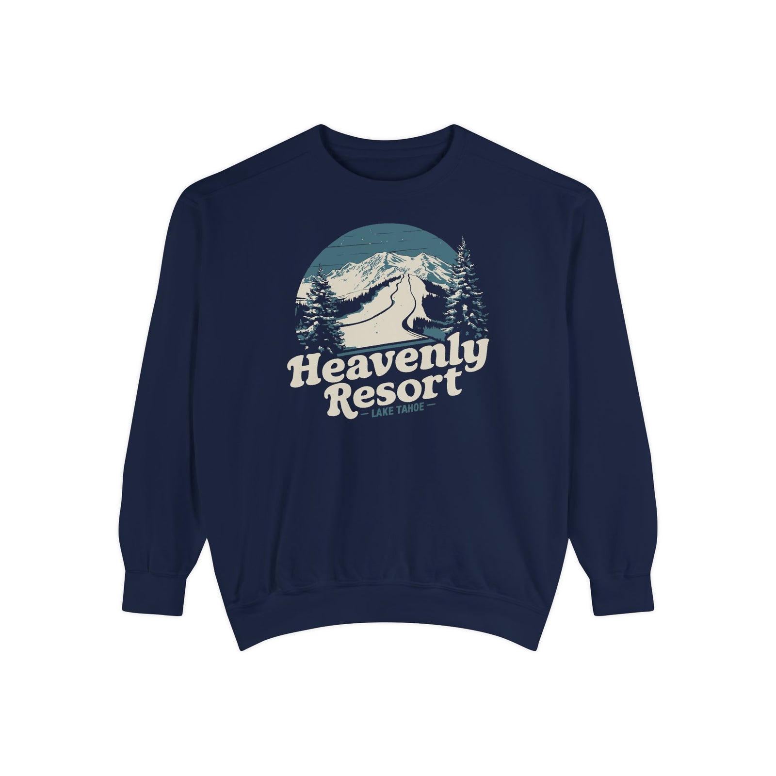 Heavenly Resort Lake Tahoe California Nevada Comfort Colors Unisex Sweatshirt