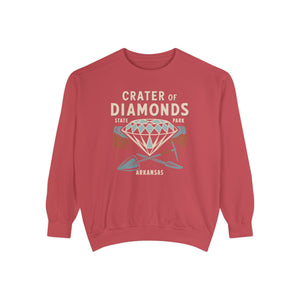 Crater of Diamonds State Park Arkansas Comfort Colors Unisex Sweatshirt