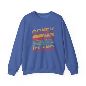 Coney Island New York Gildan Unisex Crewneck Sweatshirt