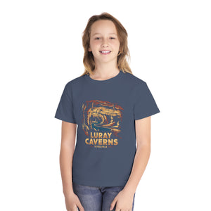 Luray Caverns Virginia Comfort Colors Youth Kids T-Shirt