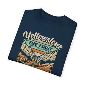 Yellowstone National Park Wyoming Montana Idaho Comfort Colors Unisex T-Shirt