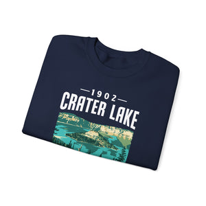 Crater Lake National Park Oregon Gildan Unisex Crewneck Sweatshirt