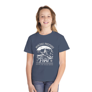 Machu Picchu Peru Comfort Colors Youth Kids T-Shirt