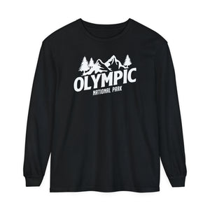 Olympic National Park Washington Comfort Colors Unisex Long Sleeve T-Shirt