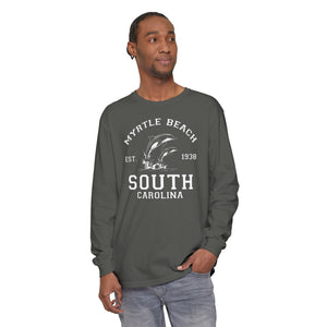 Myrtle Beach South Carolina Comfort Colors Unisex Long Sleeve T-Shirt