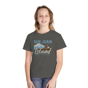 San Juan Island Washington Comfort Colors Youth Kids T-Shirt