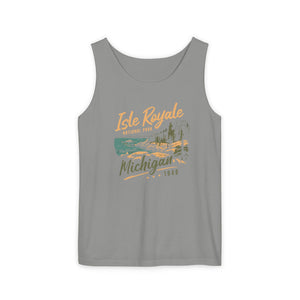 Isle Royale National Park Michigan Comfort Colors Tank Top