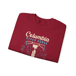 Columbia River Gorge Oregon Washington Gildan Unisex Crewneck Sweatshirt