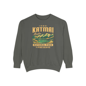 Katmai National Park Alaska Comfort Colors Unisex Sweatshirt