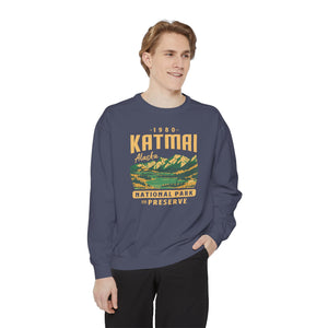 Katmai National Park Alaska Comfort Colors Unisex Sweatshirt