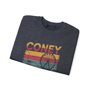 Coney Island New York Gildan Unisex Crewneck Sweatshirt