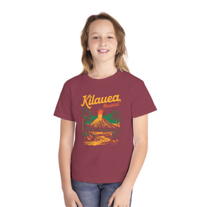 Kīlauea Hawaii Comfort Colors Youth Kids T-Shirt