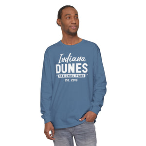 Indiana Dunes National Park Indiana Comfort Colors Unisex Long Sleeve T-Shirt