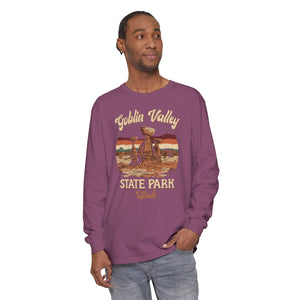 Goblin Valley State Park Utah Comfort Colors Unisex Long Sleeve T-Shirt