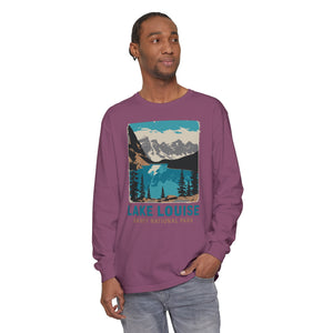 Lake Louise Banff National Park Alberta Comfort Colors Unisex Long Sleeve T-Shirt