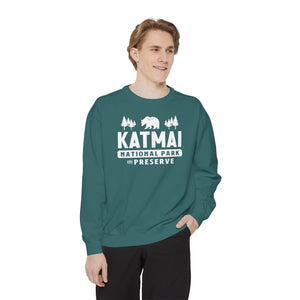 Katmai National Park Alaska Comfort Colors Unisex Sweatshirt