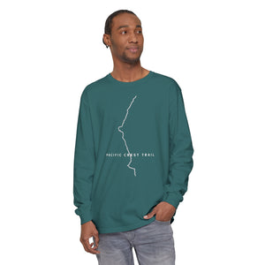Pacific Crest Trail Comfort Colors Unisex Long Sleeve T-Shirt