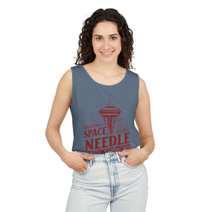 Space Needle Seattle Washington Comfort Colors Tank Top